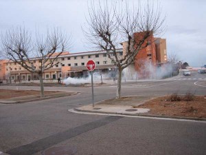 Quema-mala-hierba-en-jardín.-Cariñena